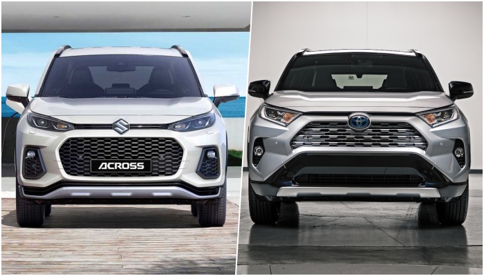 Suzuki Across vs Toyota RAV4