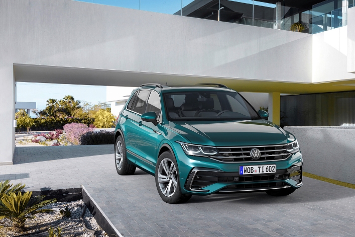 Новый Volkswagen Tiguan 2020 рестайлинг