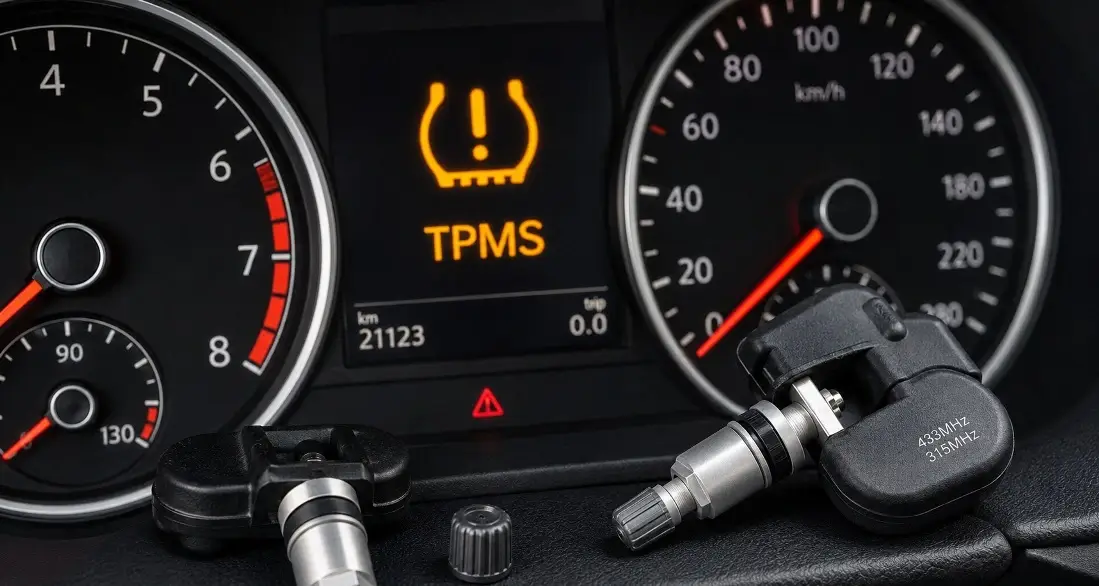 TPMS: чому з’являються помилки датчиків тиску в шинах і як їх усунути